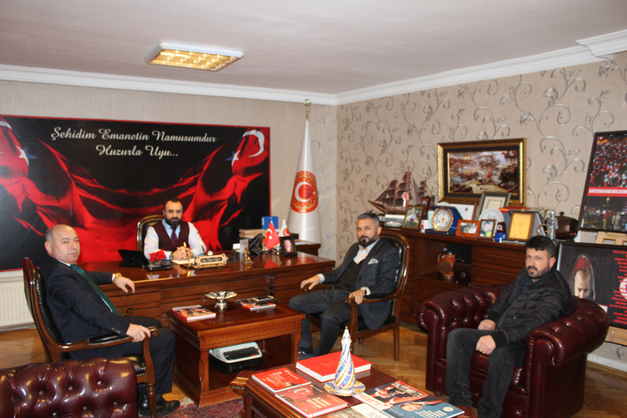 Altindag Ak Parti Meclis Üyesi Adayi Hasan Tokustepe Vakfimizi Ziyaret Etti