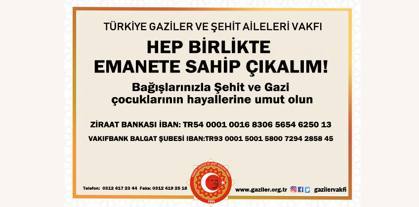 HEP BIRLIKTE  EMANETE SAHIP ÇIKALIM!