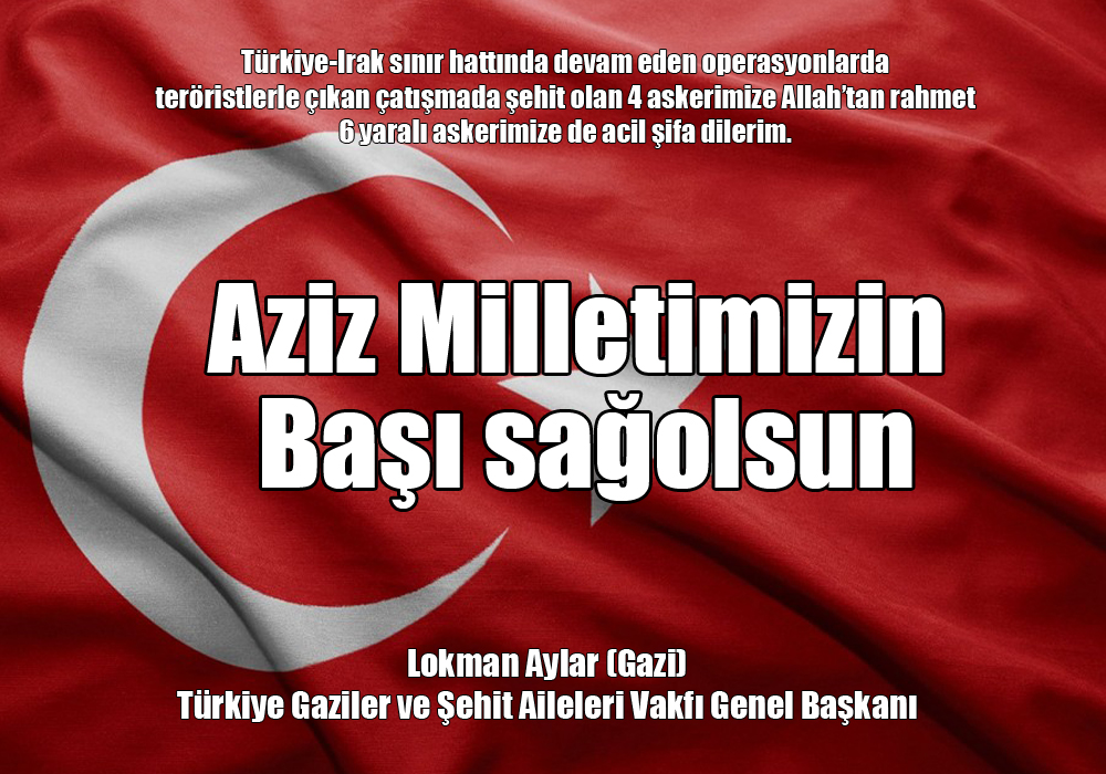 Türkiye'nin basi sagolsun