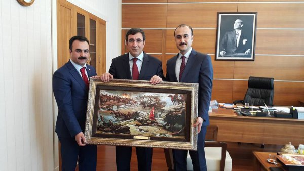SN: CEVDET YILMAZ'I ZIYARET