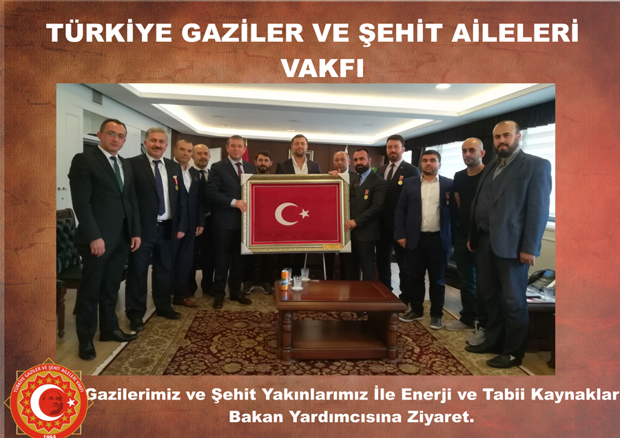 Gazilerimiz ve Sehit Yakinlarimiz Ile Enerji ve Tabii Kaynaklar Bakan Yardimcisina Ziyaret.
