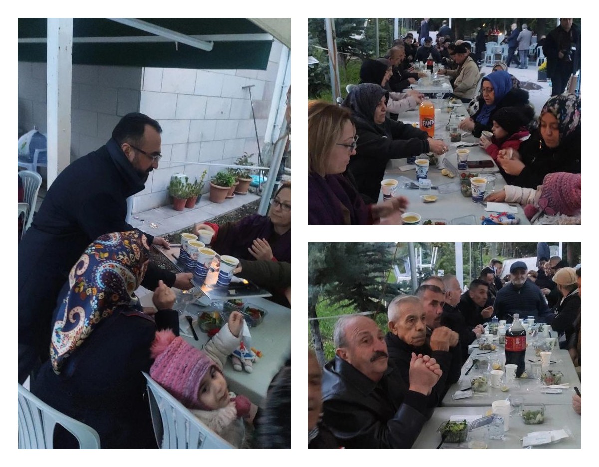 Sehit anne ve babalarinin istegiyle son iftarimizi sehitlerimizin manevi huzurunda, Sehitlikte yaptik. Bizler ayni aciyi ve ayni gururu bir arada yasayan büyük bir aileyiz.