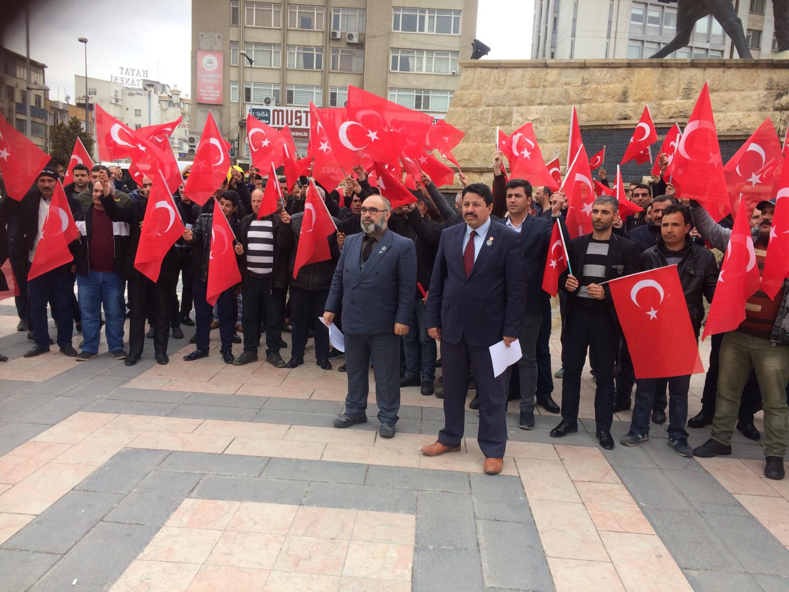Vakfimizin Gaziantep Subesinden, PKK Ile Irtibatli Kisilerin Adayligina Tepki