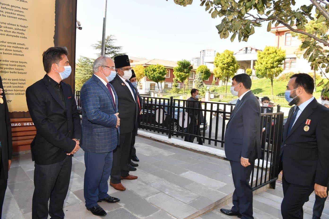 Ankara Valisi Vasip Sahin Vakfimizi Ziyaret Etti. 