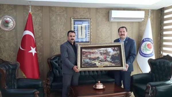 MEMUR-SEN GEN. BAS. SN: ALI YALÇIN'I ZIYARET