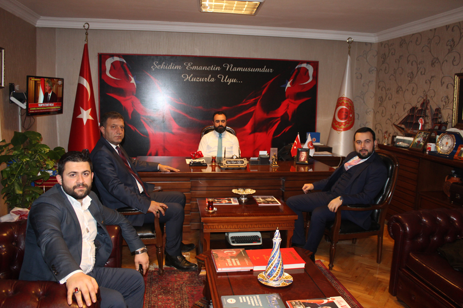 Kizilcahamam Belediye Meclis Üyesi A.Adayi Onur Özcan Beyefendi Vakfimizi Ziyaret Etti