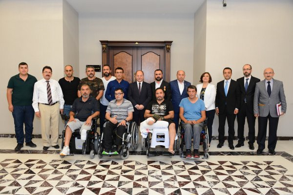 SAGLIK BAKANIMIZ SN: RECEP AKDAG'I ZIYARET