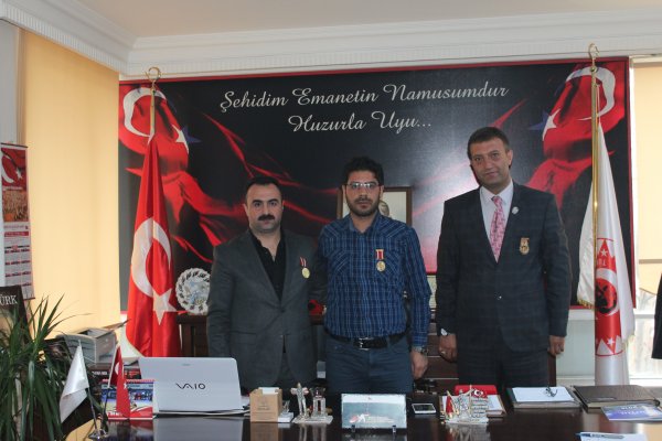 Türkiye Harp Malülleri Gaziantep Sube Yönetiminden Gazi Osman YILMAZ Vakfimizi ziyaret etti.