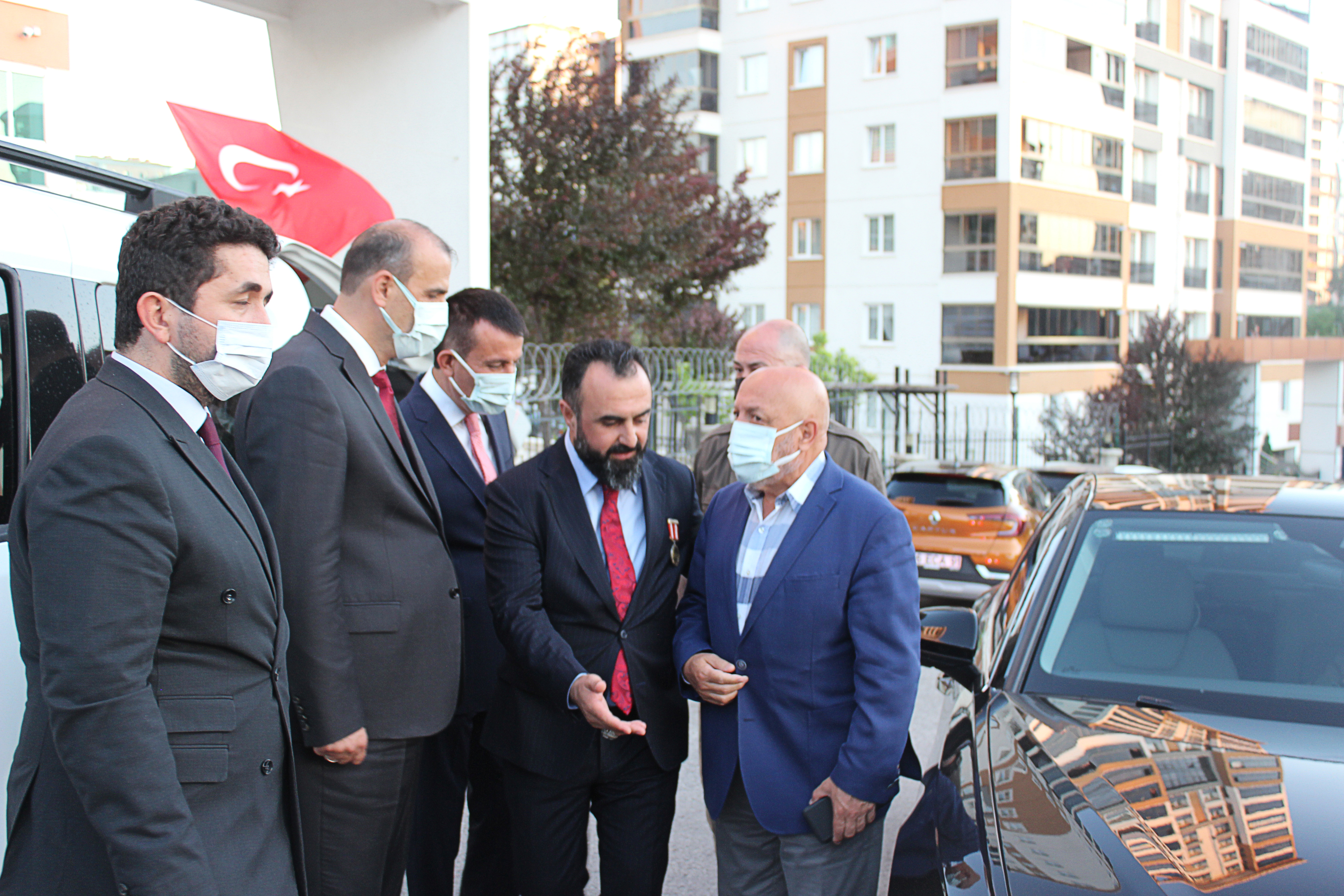 HAK-IS KONFEDERASYON BASKANI SAYIN MAHMUT ARSLAN 15 TEMMUZ’U ANMA ETKINLIGIMIZE  KATILDI