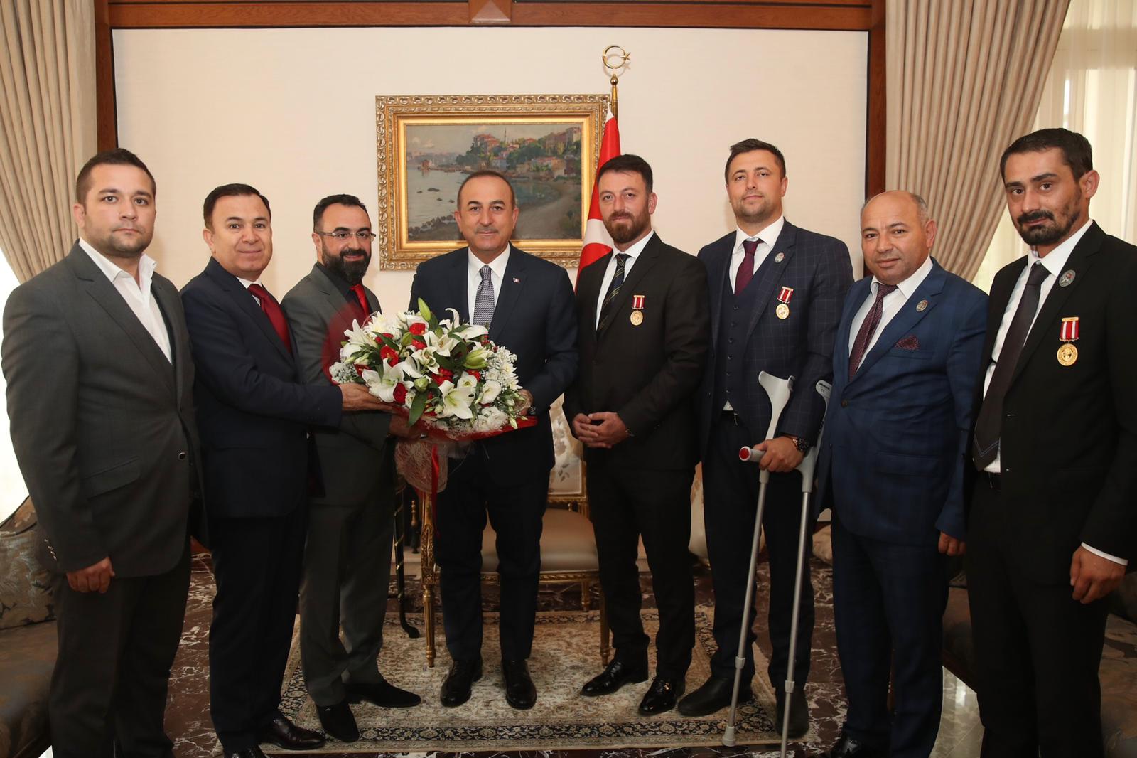 DIS ISLERI BAKANIMIZI ZIYARET ETTIK