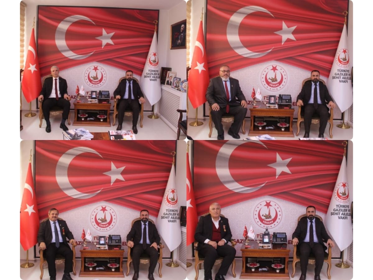 SUBE BASKANLARIMIZ VAKFIMIZI ZIYARET EDEREK GENEL BASKANIMIZ ILE  ÇALISMA VE FAALIYETLERI HAKKINDA ISTISARELERDE BULUNDULAR.