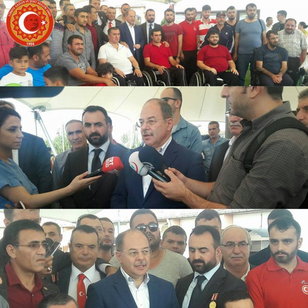 Bilkent rehabilitasyon merkezinin yeni adinin GAZI rehabilitasyon merkezi oldugu müjdesini verdi