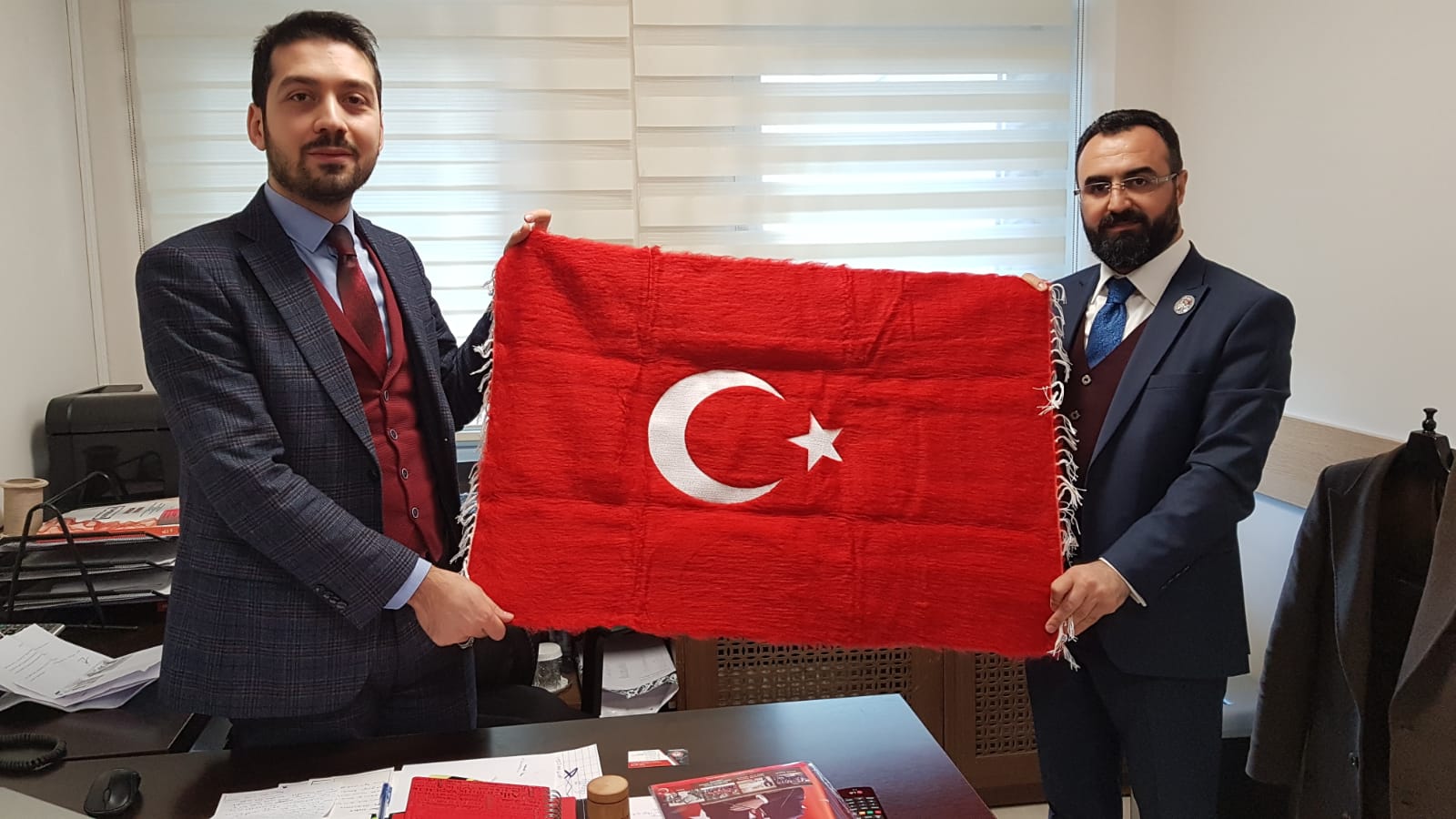 Özel Kalem Müdürü Metehan HACIMUSTAFAOGLU’nu Makaminda Ziyaret Ettik