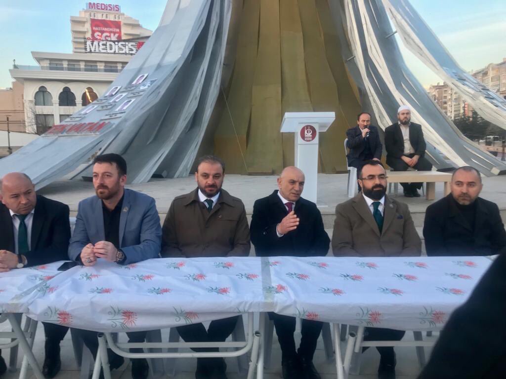 Vakfimizin Regaip Kandili Programinda Keçiören Belediye Baskan Adayimiz Turgut ALTINOK Ile Bir Araya Geldik