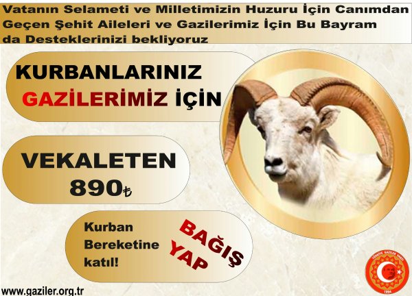 KURBAN BAGISI