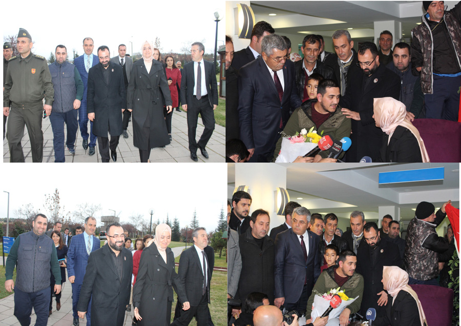 Saldiriya Ugrayan Gazilerimize  Ziyaret