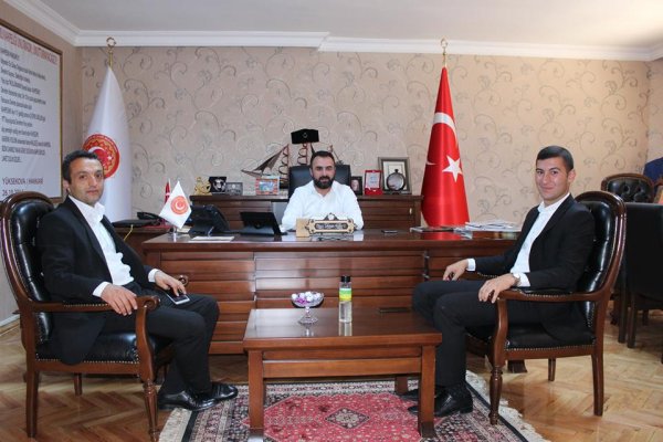  Ak Parti Çamlidere Ilçe Gençlik Kollari Baskani Muhammed Aydogan Genel Baskanimizi ziyaret etti.