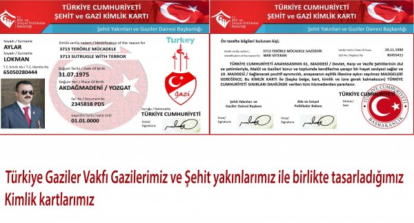 YENI KIMLIK KARTI TASARIMLARIMIZ 