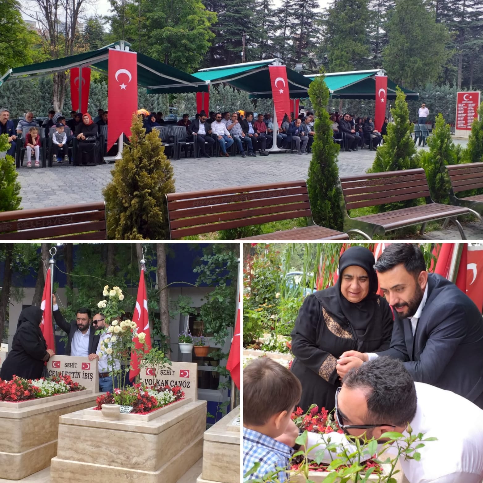 15 TEMMUZ SEHITLERI ANILDI 