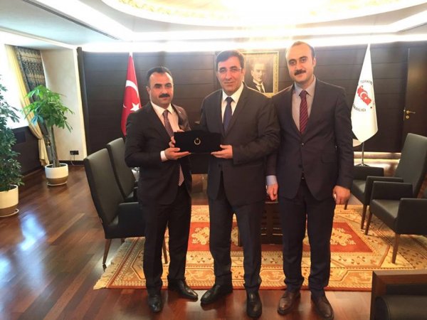 Sayin Cevdet YILMAZ'i ziyaret